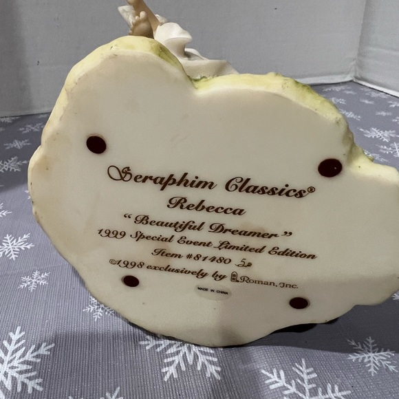 Seraphim Classics, Rebecca “ Beautiful Dreamer” Vintage, 1999 Figure. - Picture 10 of 10